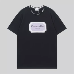 christian dior t-shirt manches courtes pour unisexe s_127261b